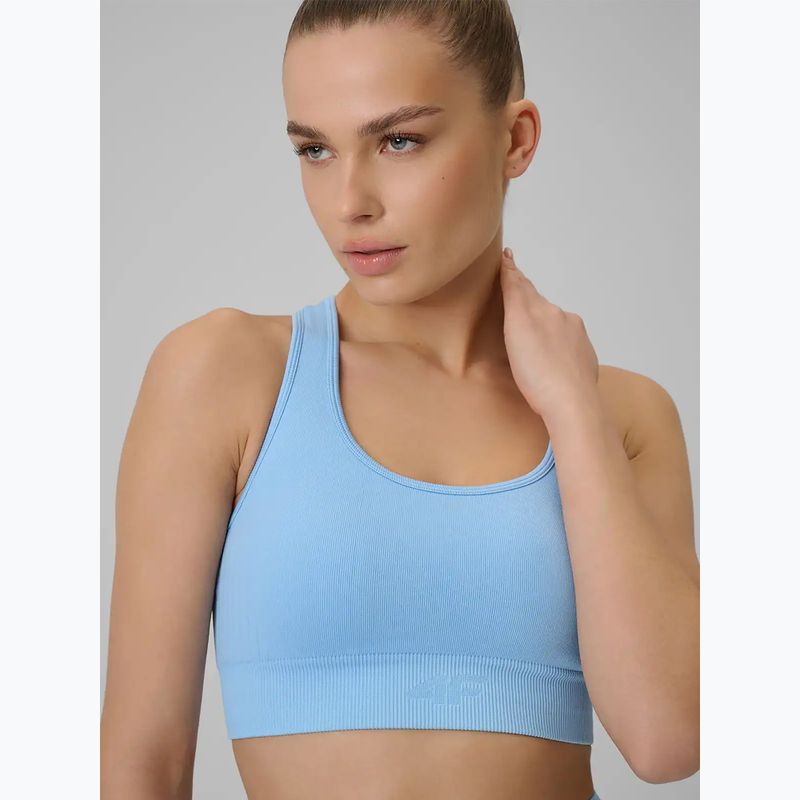 Biustonosz treningowy 4F Multiactive F242 blue 4