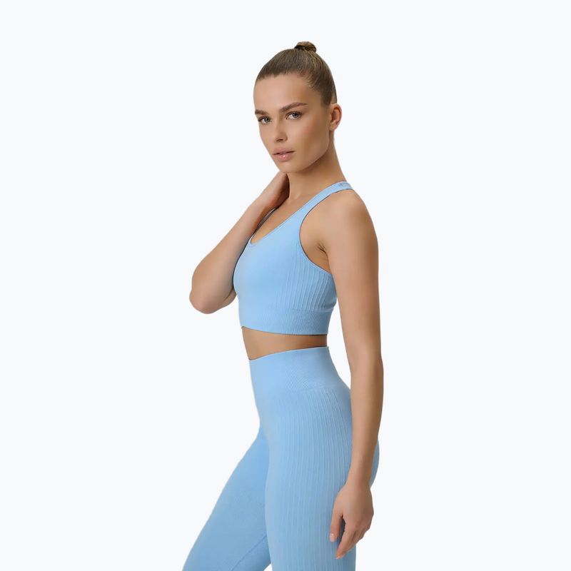 Biustonosz treningowy 4F Multiactive F242 blue 7