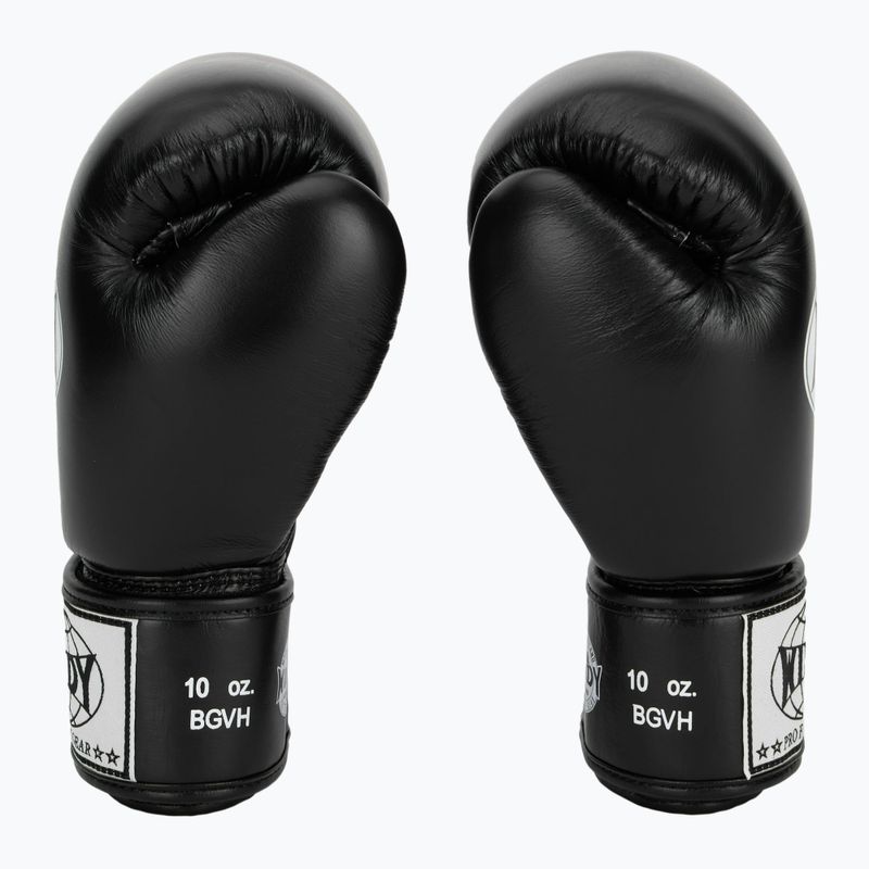 Rękawice bokserskie WINDY Classic Genuine Leather black 4