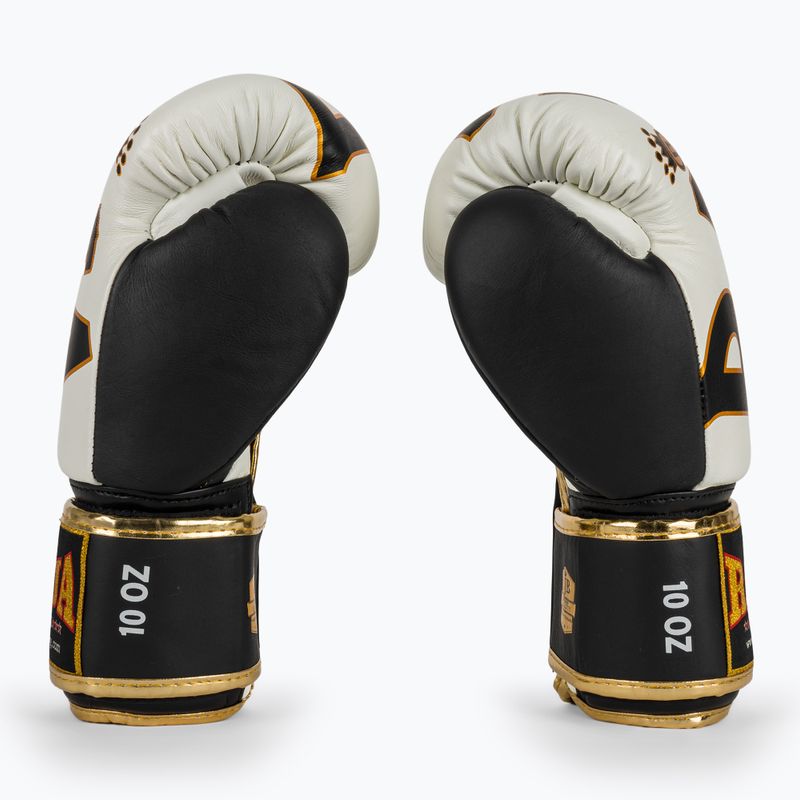 Rękawice bokserskie RAJA BOXING Origin Standard Genuine Leather white 4