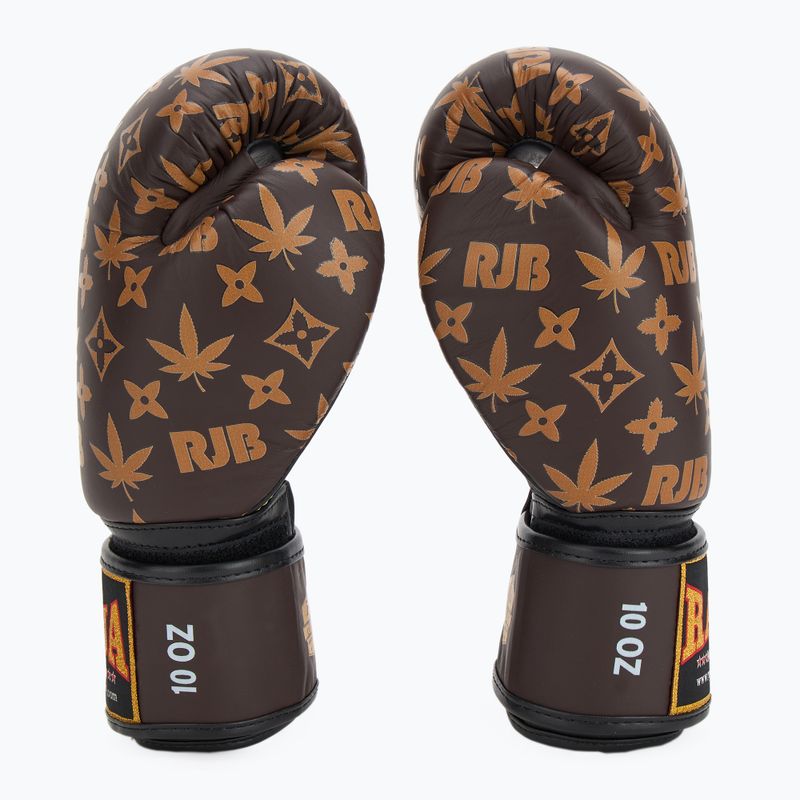 Rękawice bokserskie RAJA BOXING Brown Weed 4