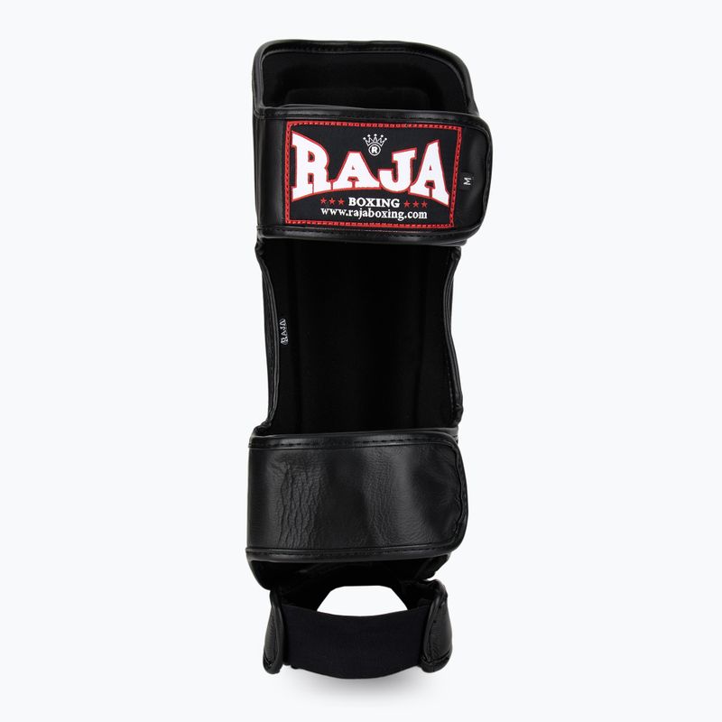 Ochraniacze piszczeli i stóp RAJA BOXING Lightweight Shin Guards Genuine Leather black 5