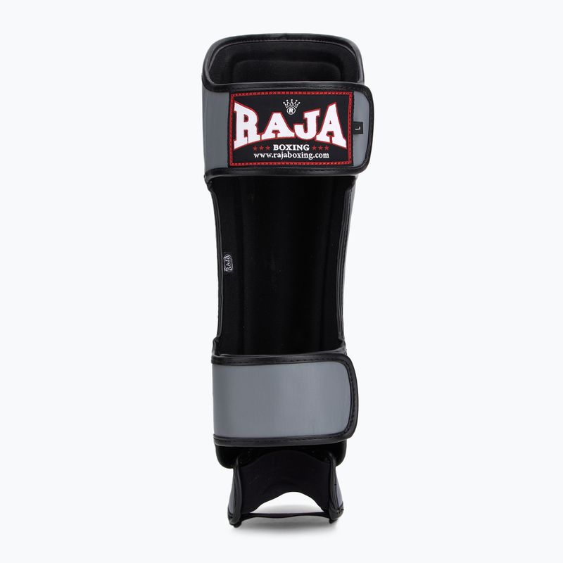Ochraniacze piszczeli i stóp RAJA BOXING Lightweight Shin Guards Genuine Leather grey 5
