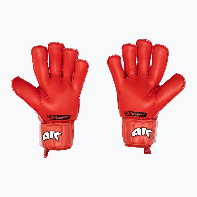 Rękawice bramkarskie dziecięce 4keepers Champ Colour Red VI RF2G czerwony 2