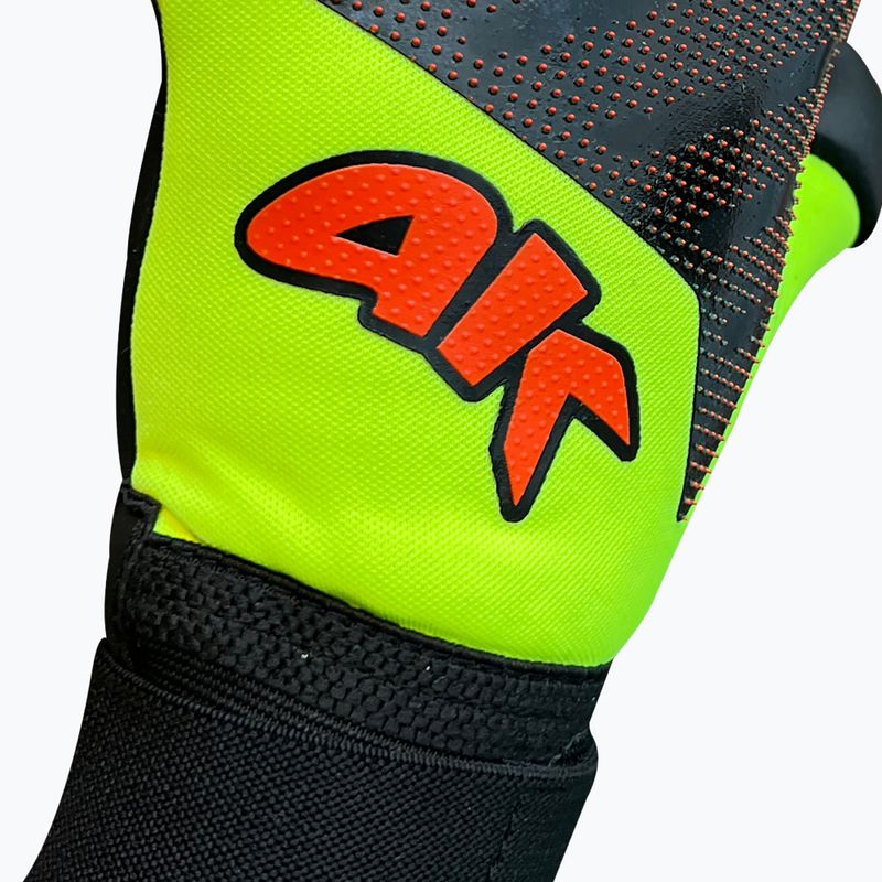 Rękawice bramkarskie dziecięce 4keepers Elite Venom NC Jr seledyn 4