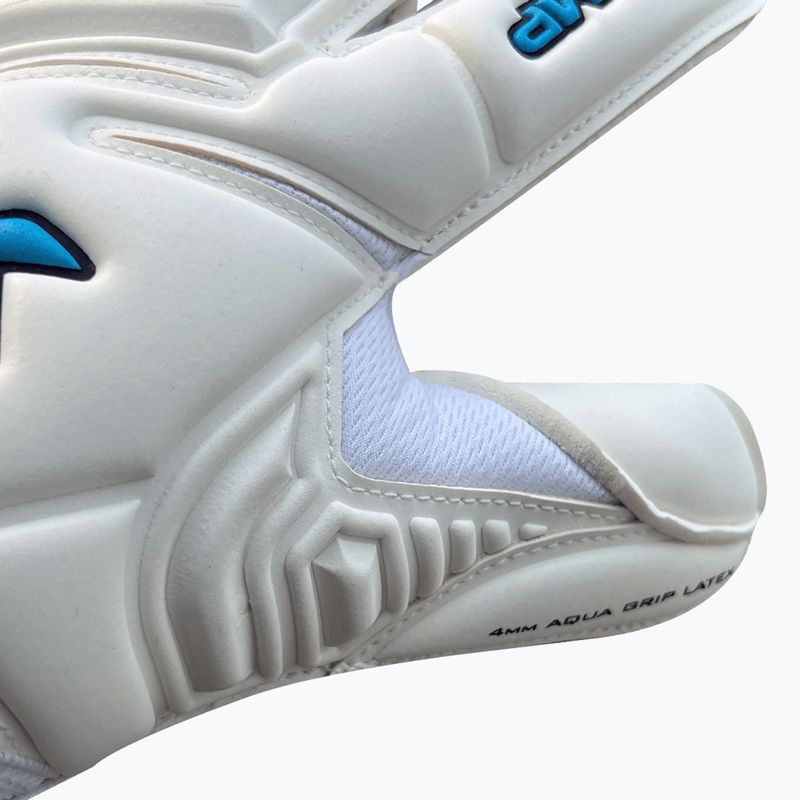 Rękawice bramkarskie 4keepers Champ Aqua VII RF2G white 6
