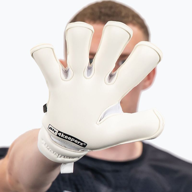 Rękawice bramkarskie 4keepers Champ Aqua VII RF2G white 8