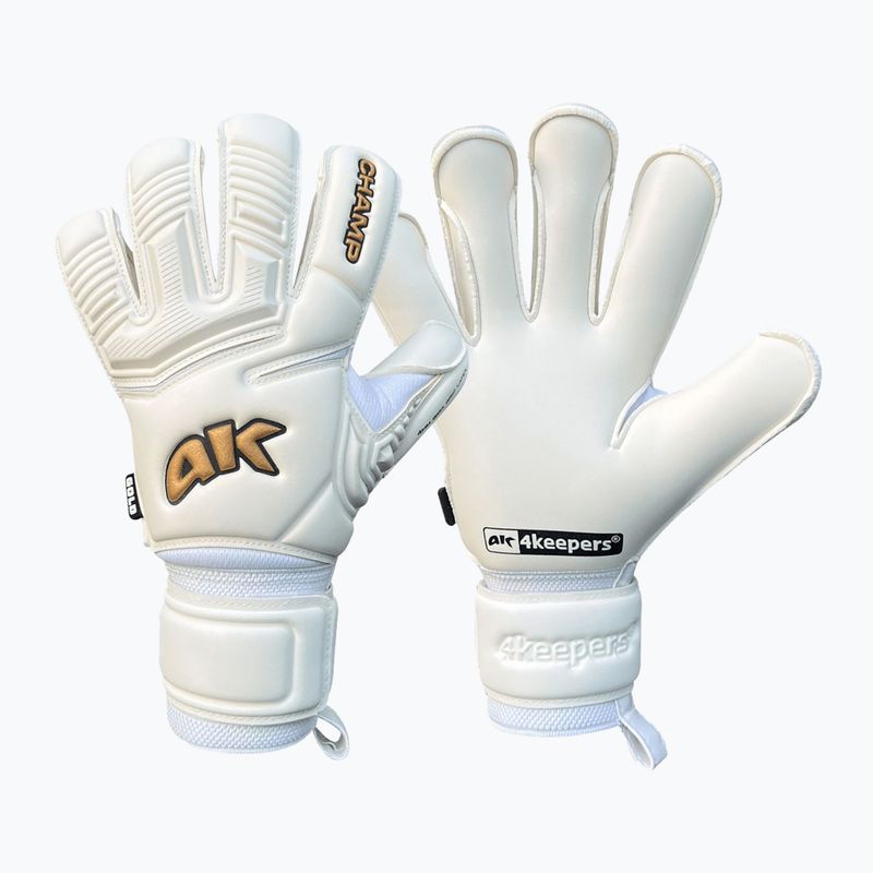 Rękawice bramkarskie 4keepers Champ Gold VII HB white