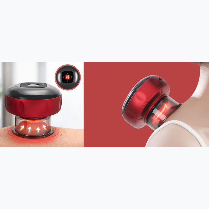 Bańka chińska Humanas BB01 red 9
