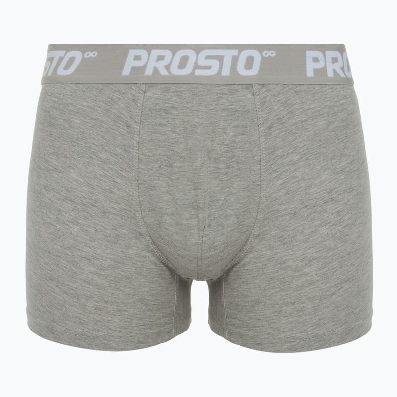 Bokserki męskie PROSTO KL252MACC 3 pary gray 2