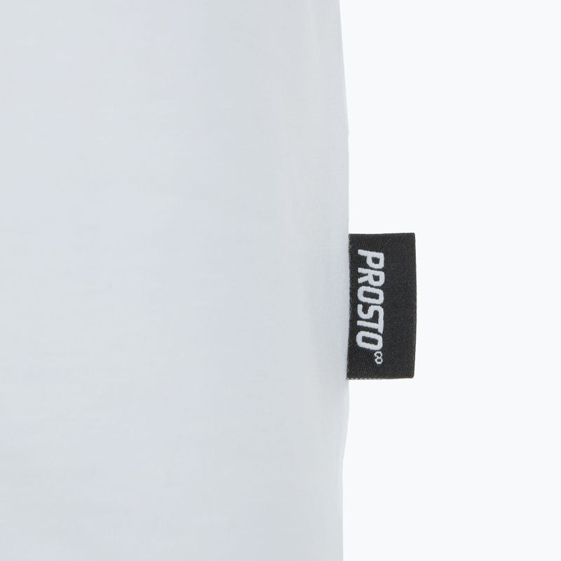 Koszulka męska PROSTO Slim white 4