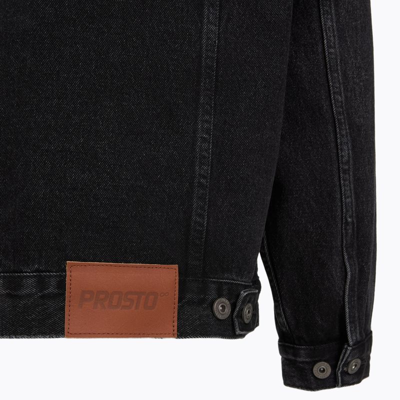 Kurtka męska PROSTO Civil washed black 3