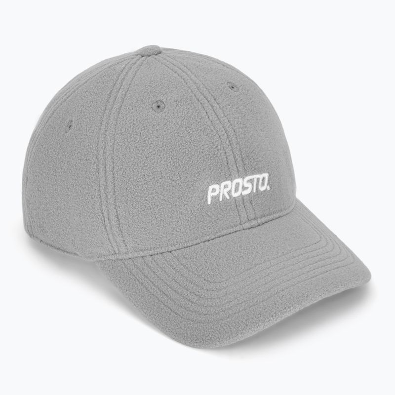 Czapka z daszkiem PROSTO Fleece gray