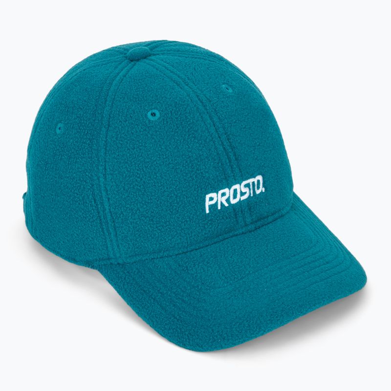 Czapka z daszkiem PROSTO Fleece turquise