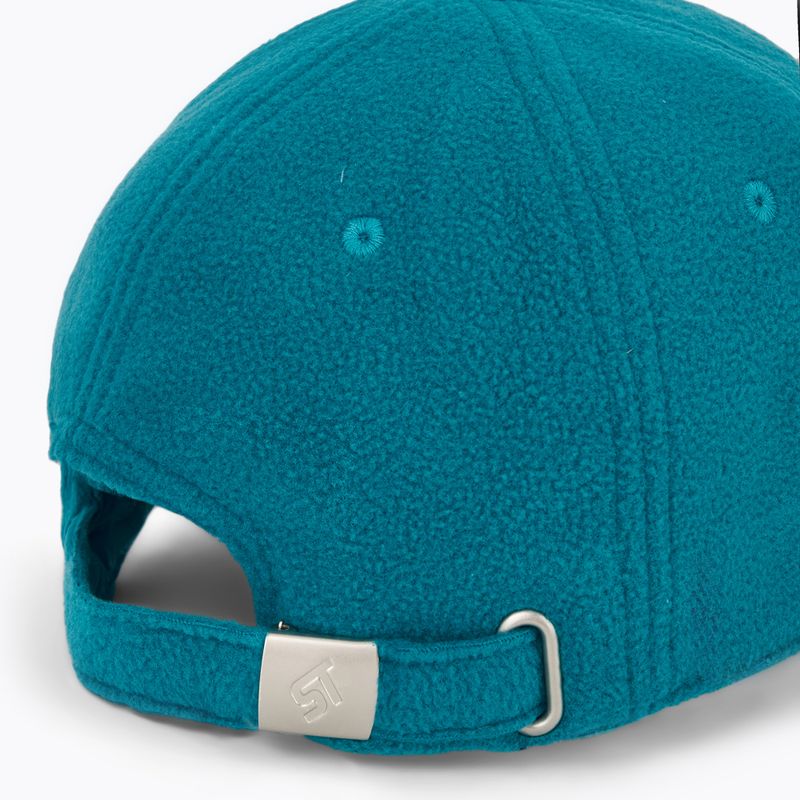 Czapka z daszkiem PROSTO Fleece turquise 4