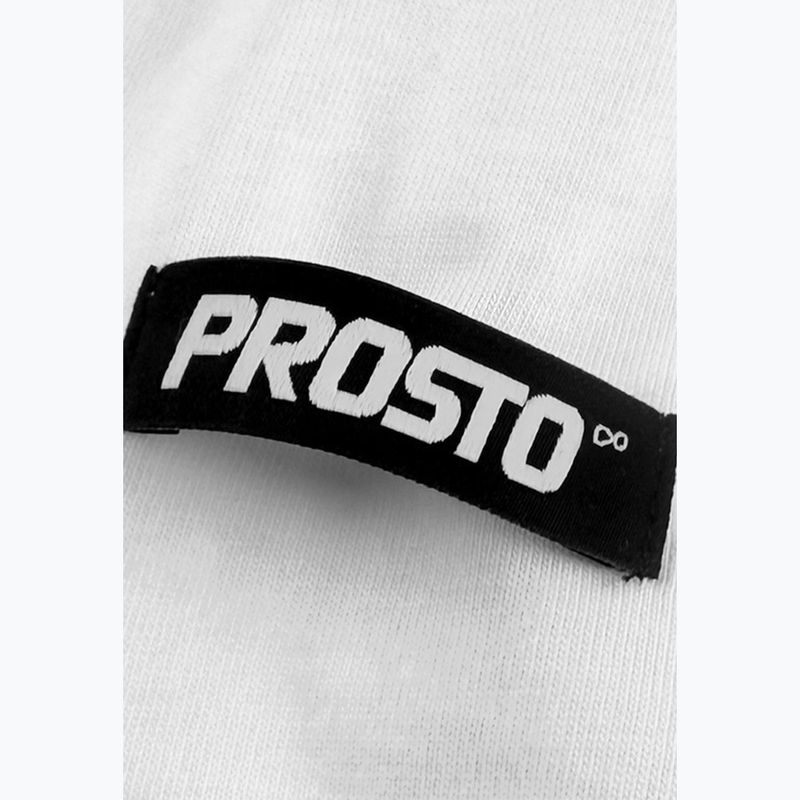 Koszulka męska PROSTO Gothic P white 3