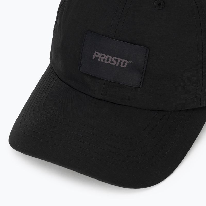 Czapka z daszkiem PROSTO Jacquard black 3