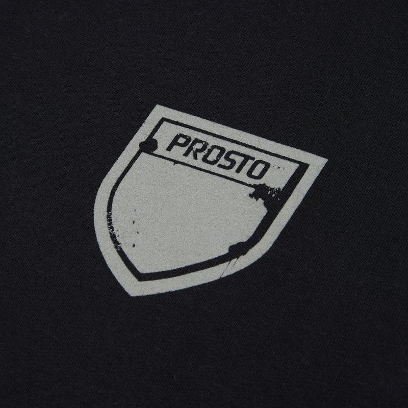 Bluza męska PROSTO Hoodie Splash Shield black 3