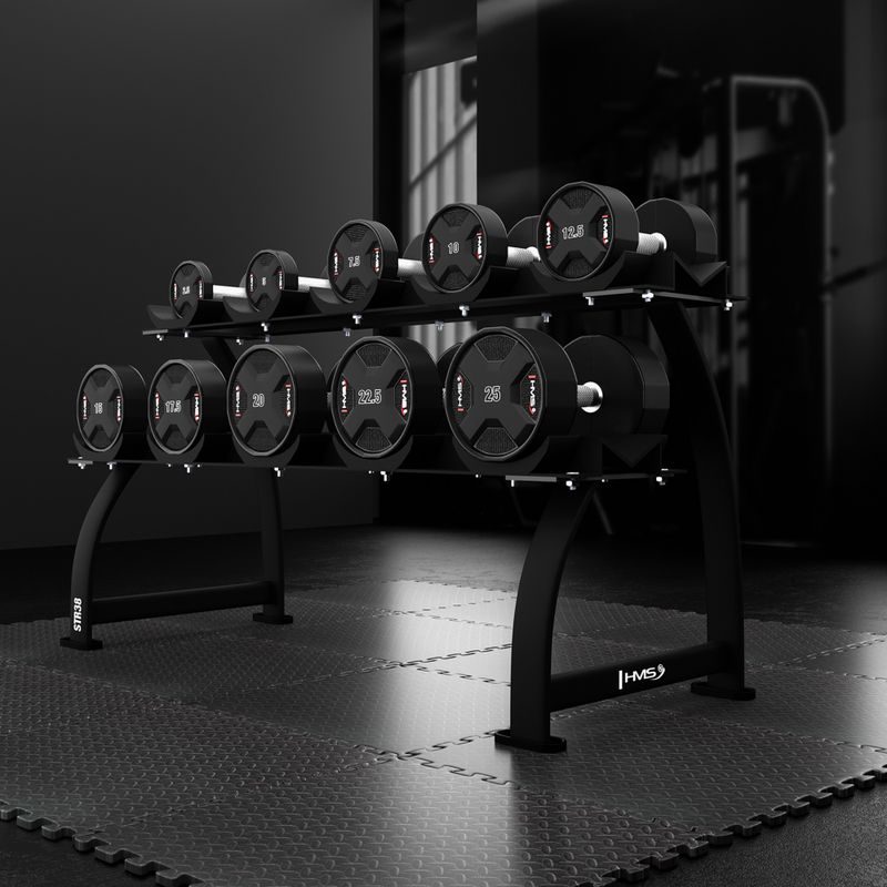 Hantel HMS HPC 1 szt. 15 kg black 6