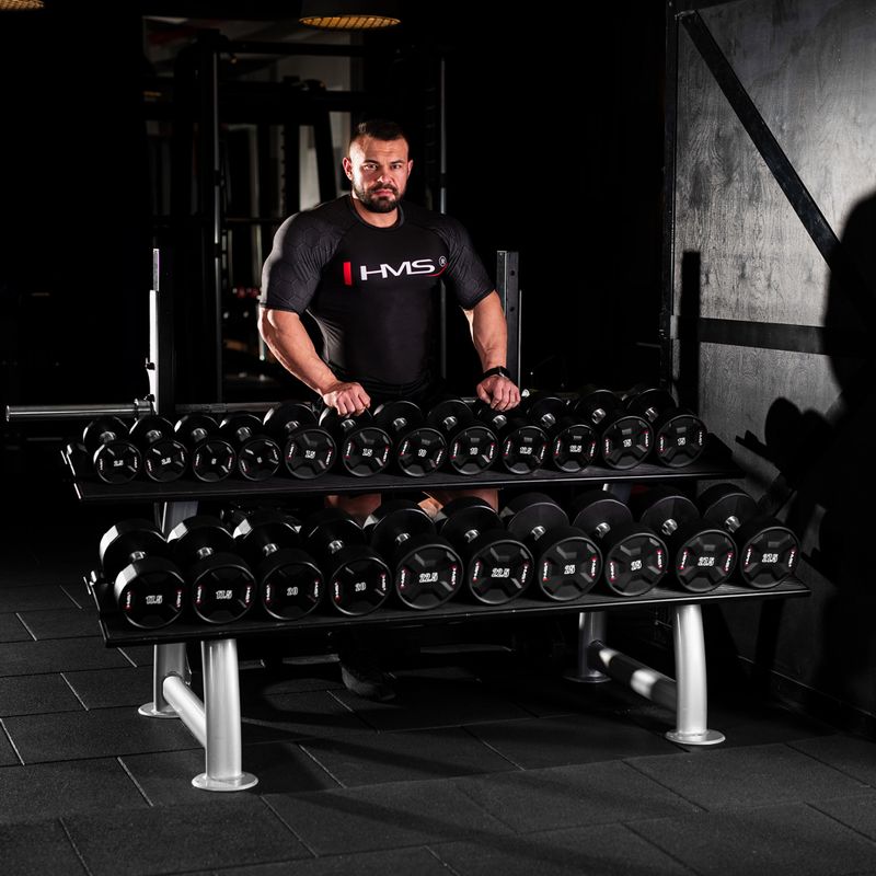 Hantel HMS HPC 1 szt. 40 kg black 7