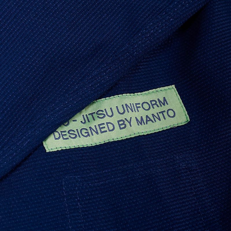 GI do brazylijskiego jiu-jitsu MANTO Rise 2.0 blue 11