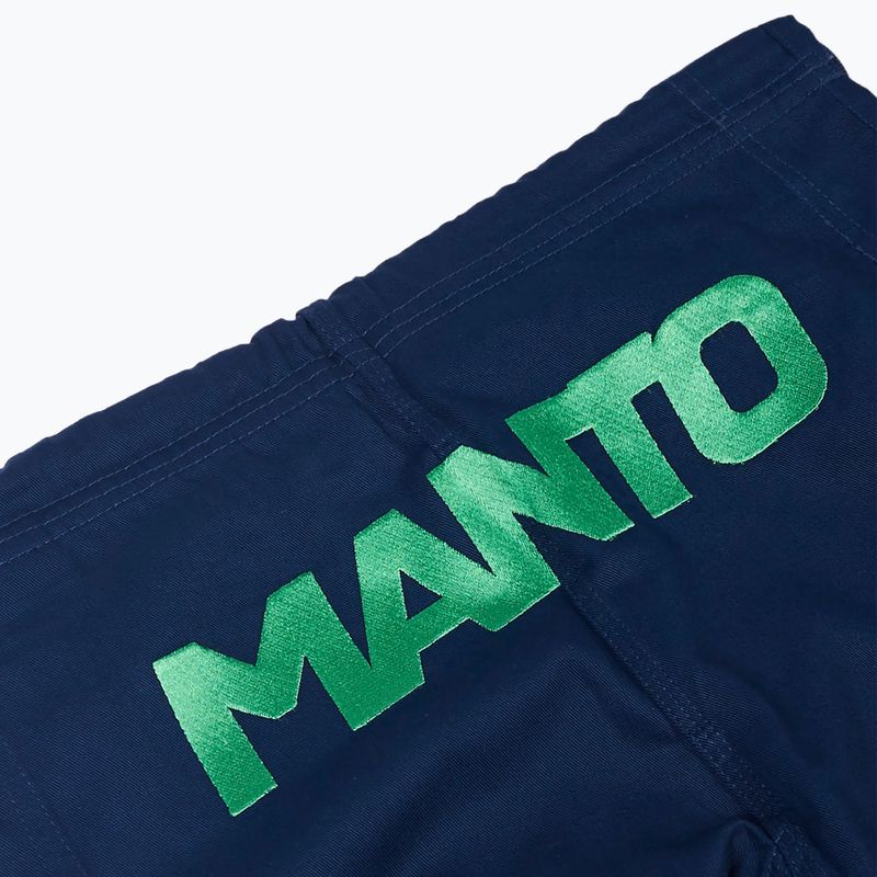 GI do brazylijskiego jiu-jitsu MANTO Rise 2.0 blue 15