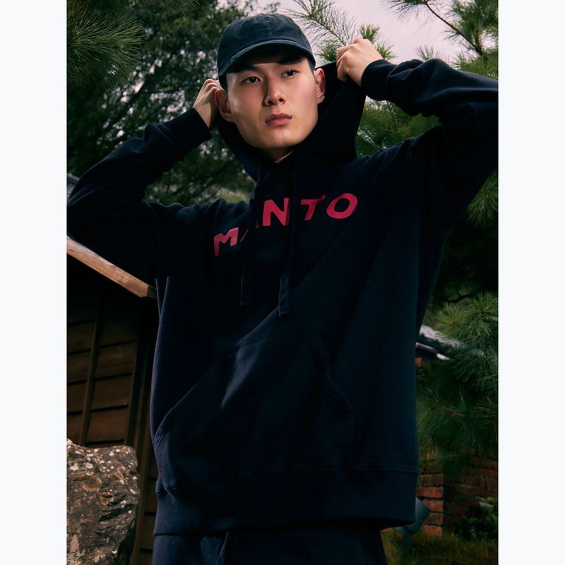 Bluza męska MANTO Endurance Hoody czarny 5