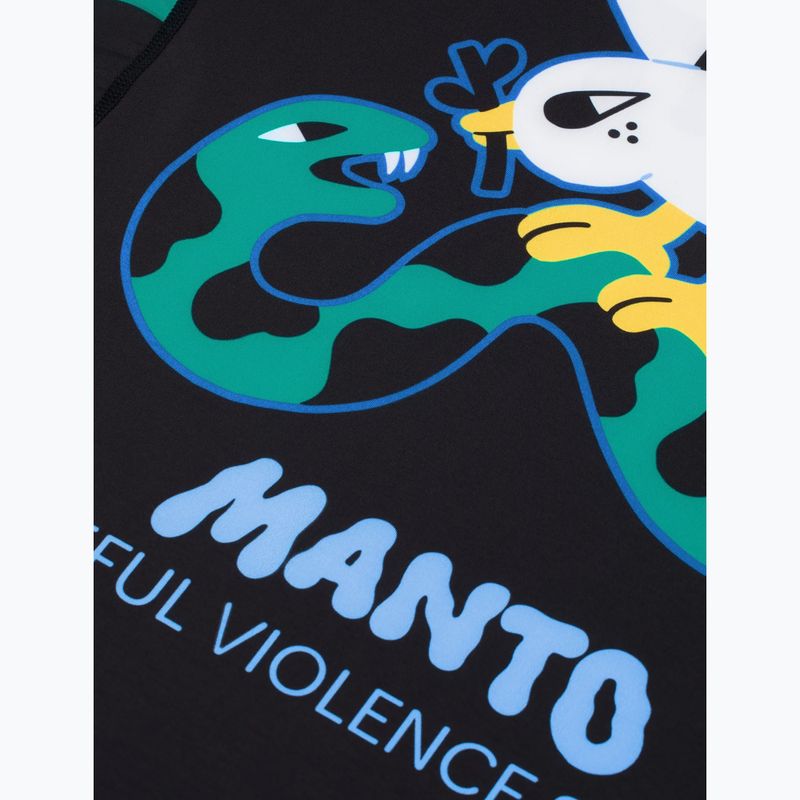 Rashguard męski MANTO Dove czarny 6