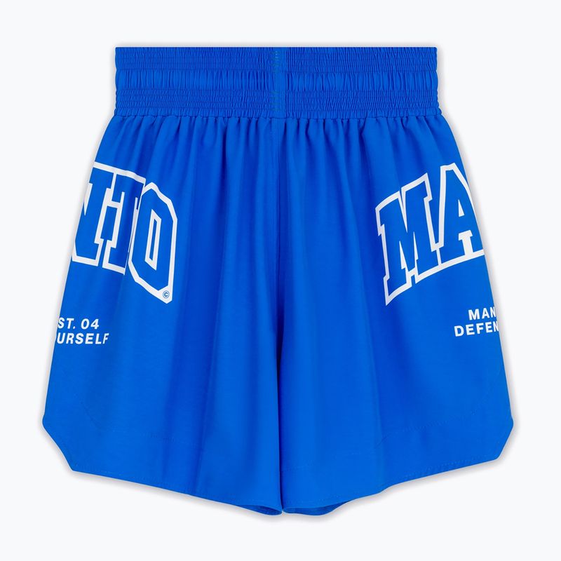 Spodenki bokserskie męskie MANTO Varsity niebieski 2