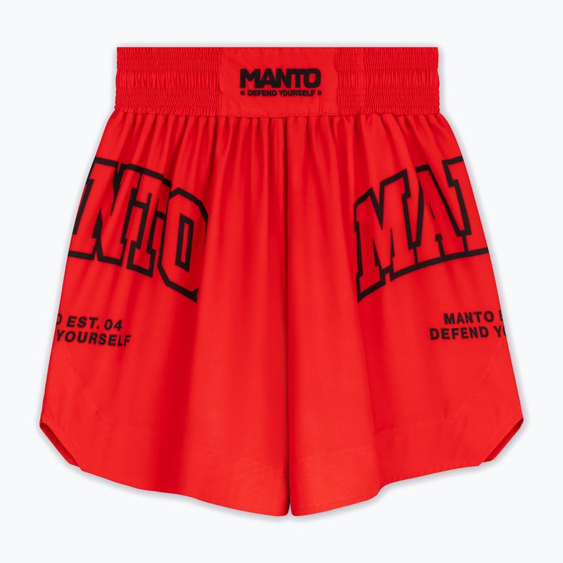 Spodenki bokserskie męskie MANTO Varsity czerwony