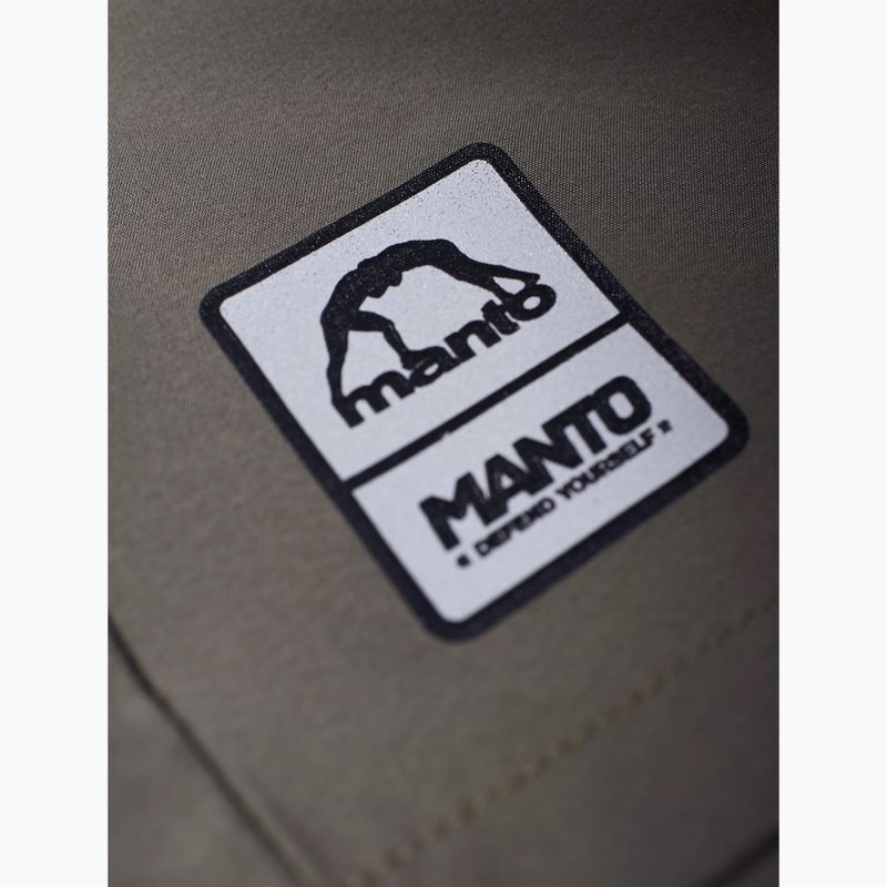 Spodenki treningowe MANTO Pulse khaki 3