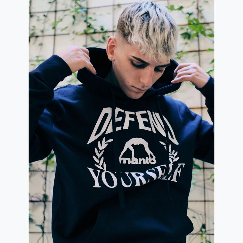 Bluza męska MANTO Defend Hoody granatowy 4