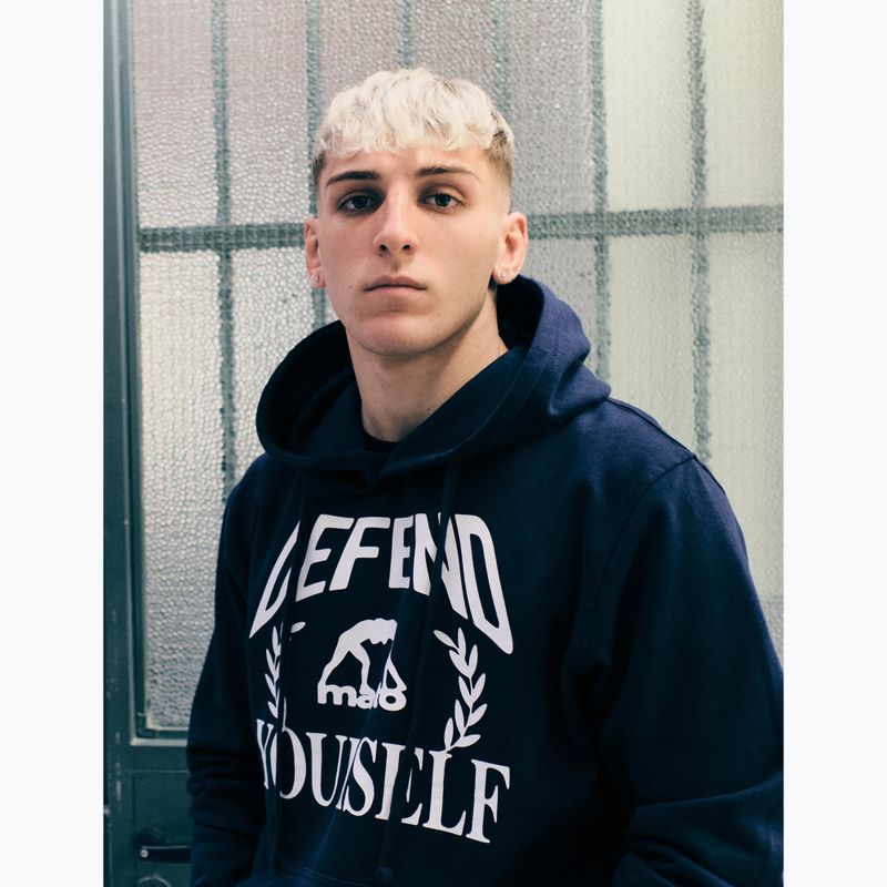 Bluza męska MANTO Defend Hoody granatowy 5