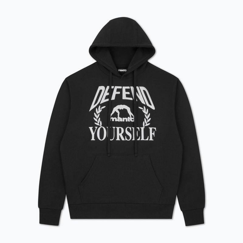 Bluza męska MANTO Defend Hoody czarny