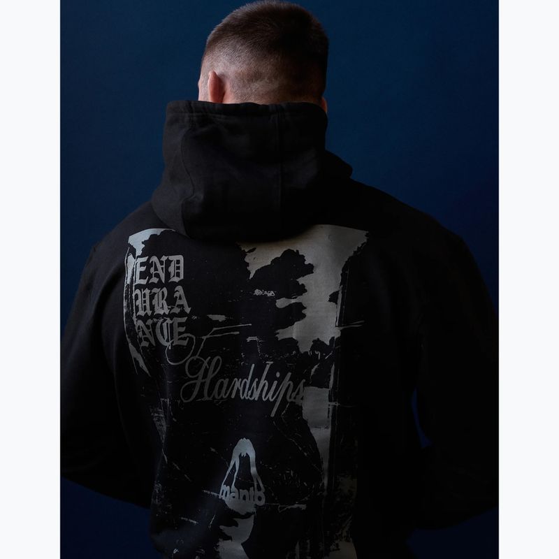 Bluza męska MANTO Resolve Hoody czarny 6