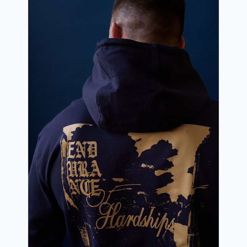 Bluza męska MANTO Resolve Hoody granatowy 6