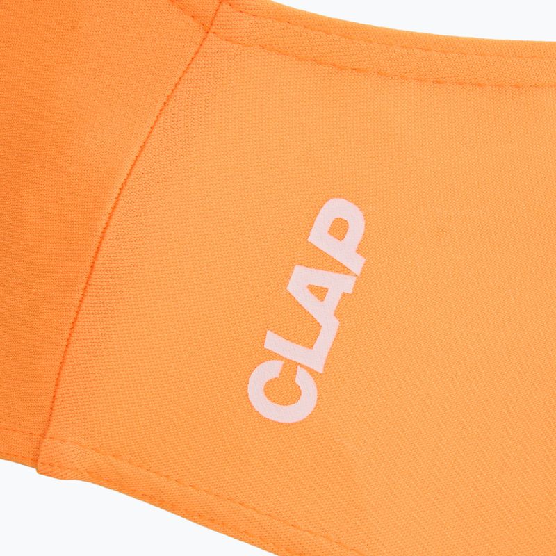 Strój pływacki jednoczęściowy damski Clap Dwuwarstwowy Wiązany summer orange 3