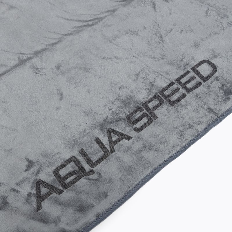 Ręcznik szybkoschnący AQUA-SPEED Dry Soft 70 x 140 szary 3