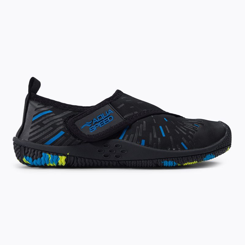 Buty do wody AQUA-SPEED Tegu czarne/niebieskie 2