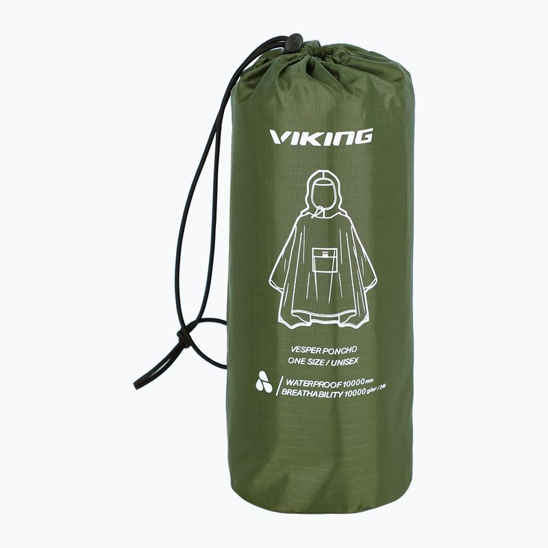 Peleryna przeciwdeszczowa Viking Vesper olive 2