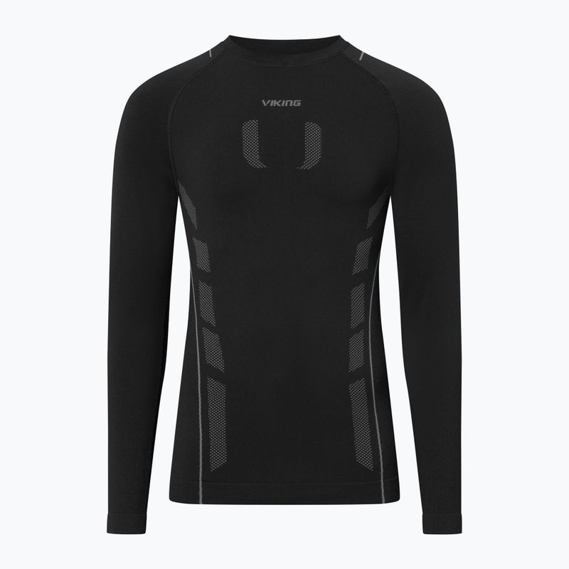 Komplet bielizny termoaktywnej męskiej Viking Eiger 2.0 black/grey 2