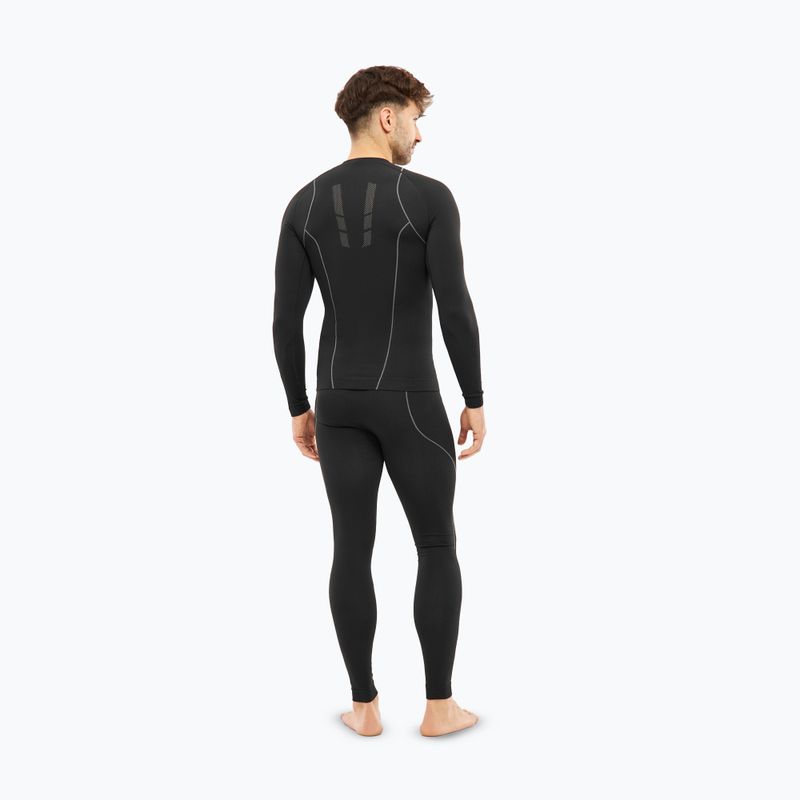 Komplet bielizny termoaktywnej męskiej Viking Eiger 2.0 black/grey 6
