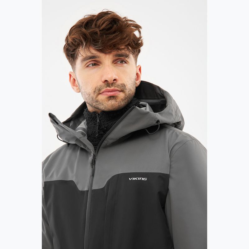 Kurtka 3w1 męska Viking Ravelo black/grey 6