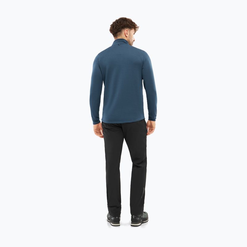 Bluza trekkingowa męska Viking Admont Full Zip navy 3