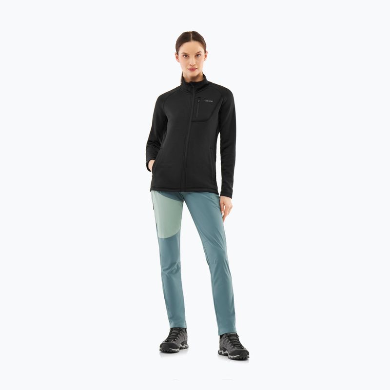 Bluza trekkingowa damska Viking Admont Full Zip black 2