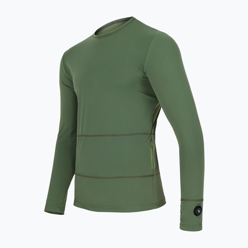 Bluza ogrzewana Glovii GJ1C zielona 2