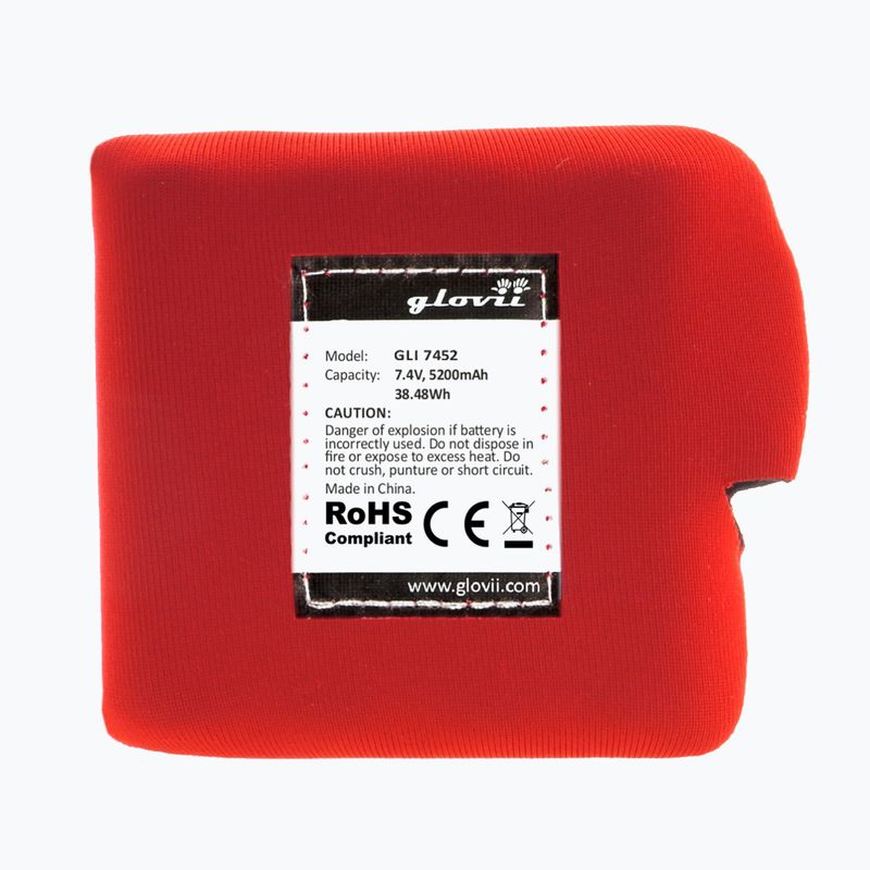 Bateria do ogrzewanej kurtki Glovii GLI7452 czerwona