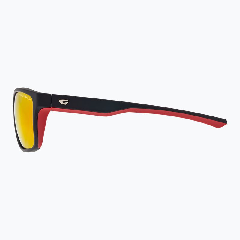 Okulary przeciwsłoneczne GOG Levante matt black/red/polychromatic red 4