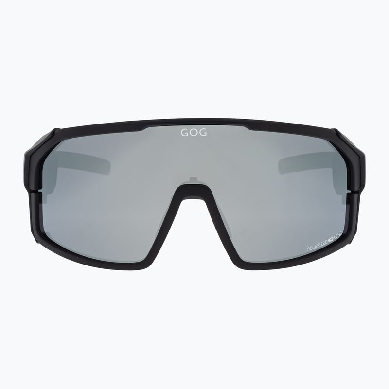 Okulary przeciwsłoneczne GOG Annapurna matt black/silver mirror 3