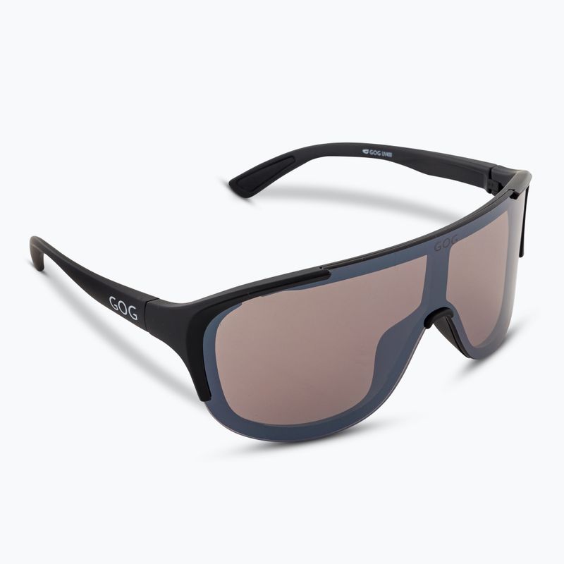 Okulary przeciwsłoneczne GOG Medusa matt black/silver/silver mirror